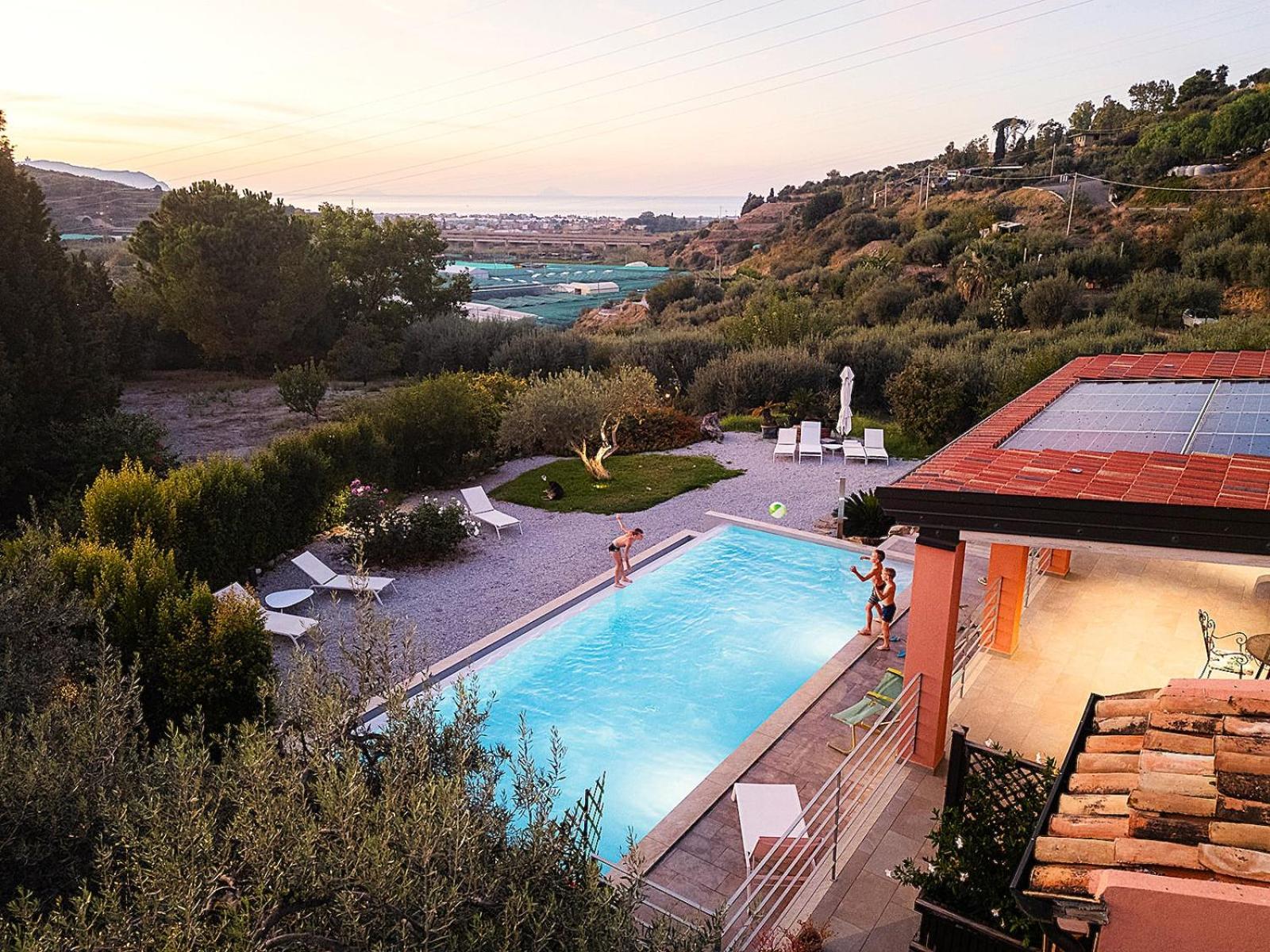 Bioagriturismo Antica Sena Milici Dış mekan fotoğraf
